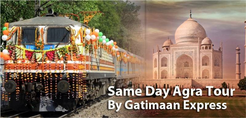 Same Day Agra Tour By Gatimaan Train