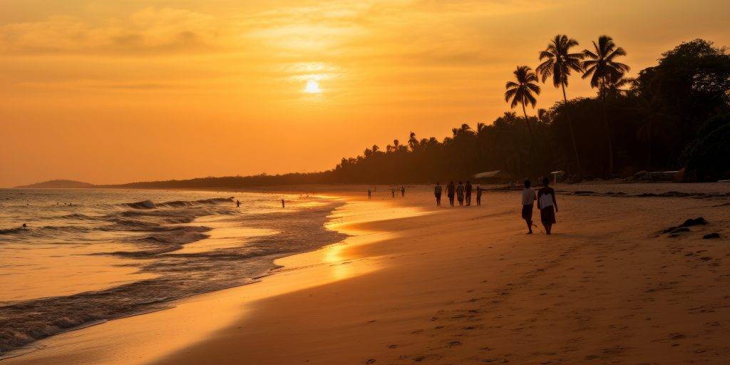 Goa Beach Morning Views