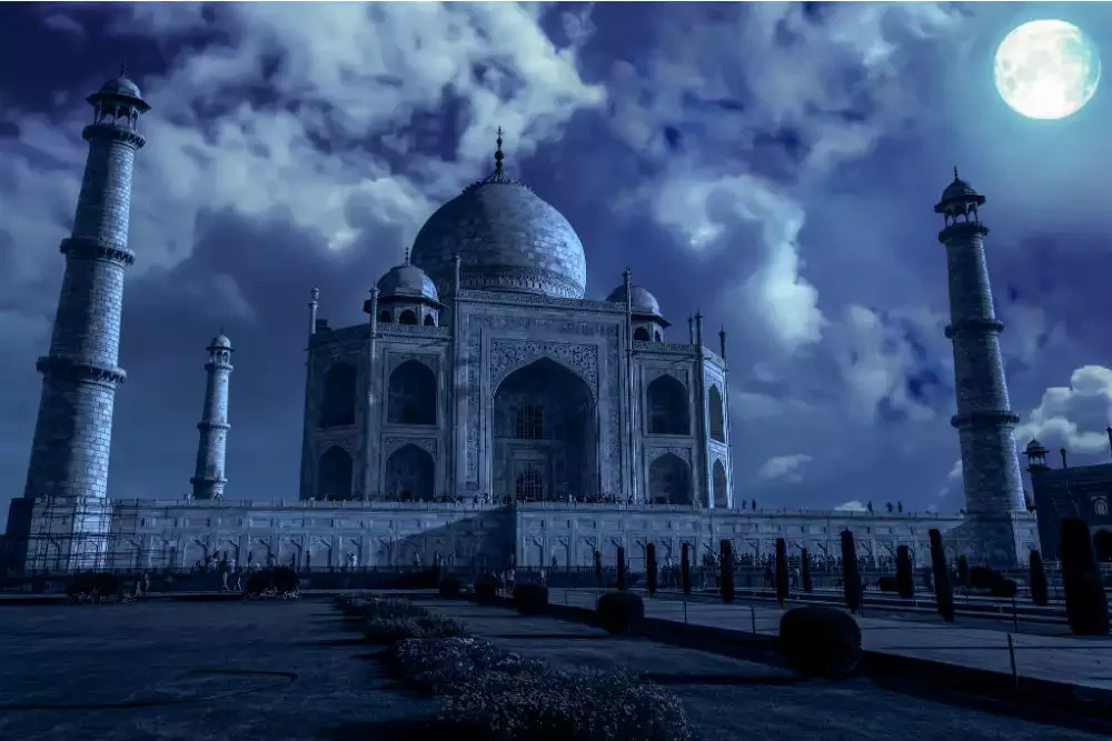 Taj Mahal Night Views