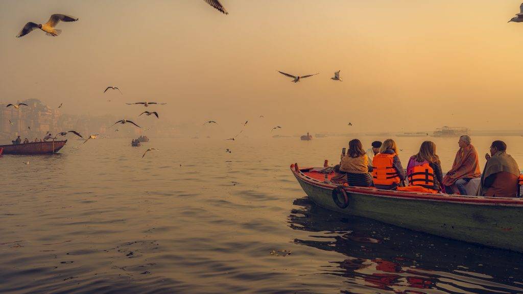 ganga river view 