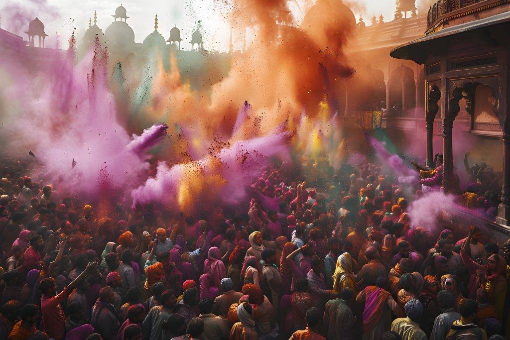 Mathura Holi 2025