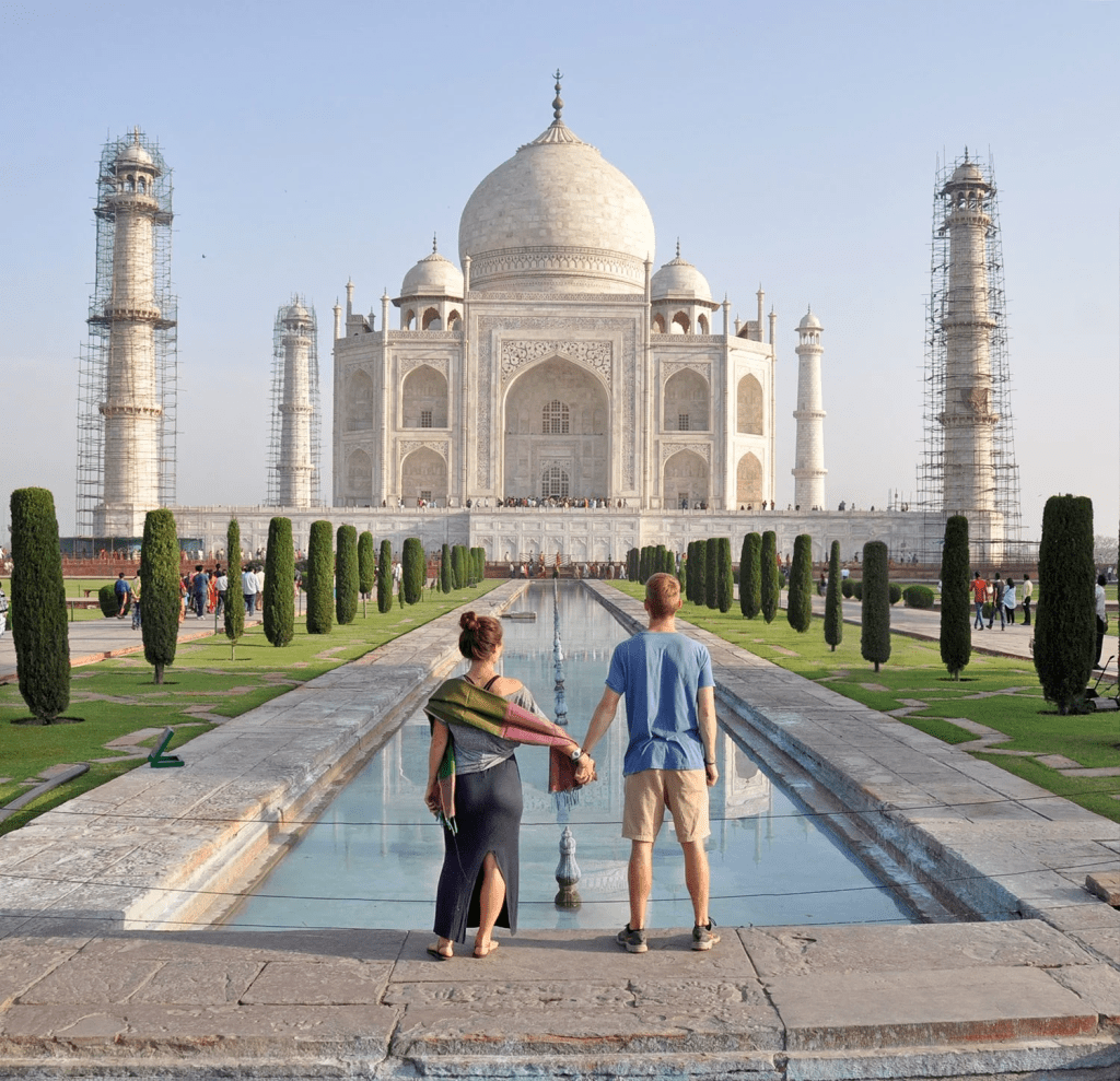 Taj Mahal Tour View